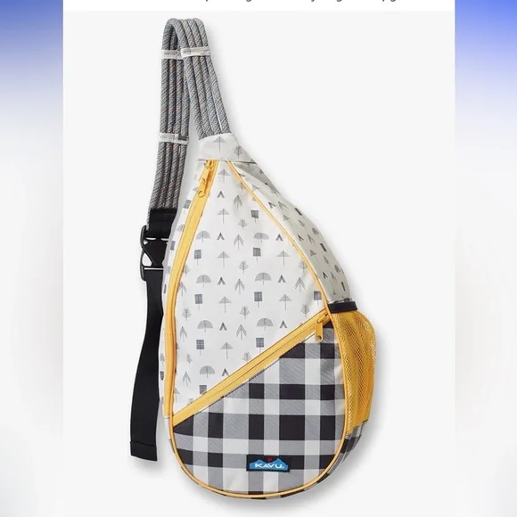 KAVU Paxton Pack Rope Sling Crossbody Bag- Campground EUC 🏕️ - Picture 2 of 5